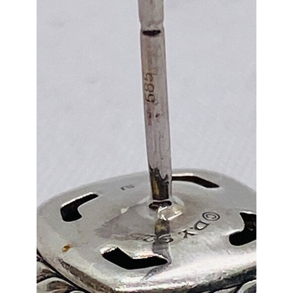 David Yurman Albion 925 Single Replacement Earring Clip On Post - Picture 8 of 8